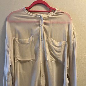 Aritzia Wilfred 100% silk blouse size XS